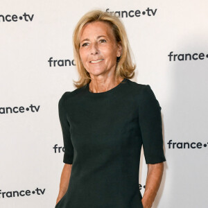 Claire Chazal au photocall de la conférence de presse de France 2 au théâtre Marigny à Paris le 18 juin 2019 © Coadic Guirec / Bestimage