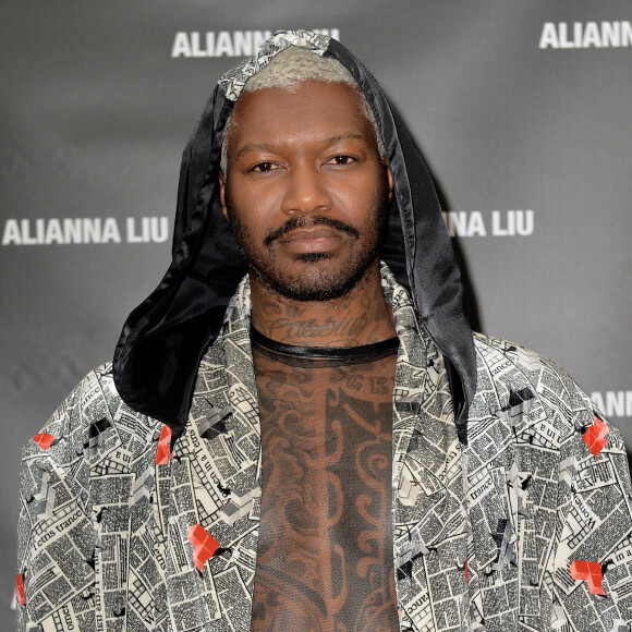 Djibril Cissé - People au défilé de mode prêt-à-porter automne-hiver 2020/2021 "Alianna Liu" à Paris. Le 27 février 2020 © Veeren Ramsamy-Christophe Clovis / Bestimage