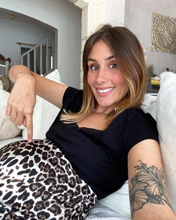 Jesta Hillmann, future maman sur Instagram.