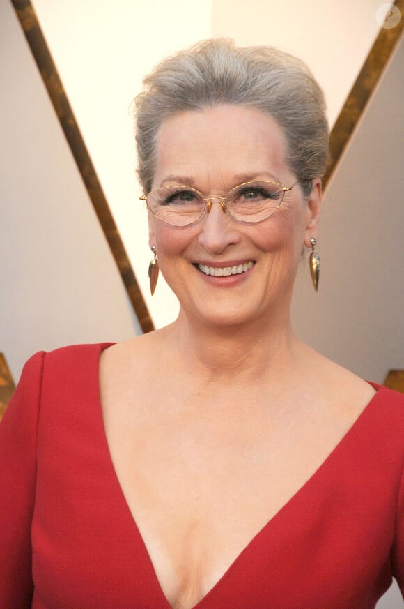 Meryl Streep - 90e cérémonie des Oscars 2018 au théâtre Dolby à Los Angeles le 4 mars 2018.