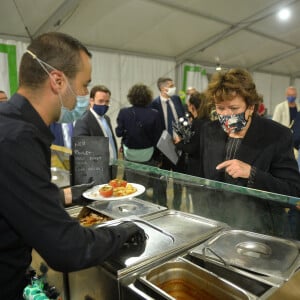 Exclusif - Roselyne Bachelot, ministre de la Culture lors du Festival des Festivals de Rock en Seine au parc de Saint-Cloud le 27 août 2020. Un spectacle diffusé en live sur France 2. © Tiziano Da Silva / Veeren Ramsamy / Bestimage