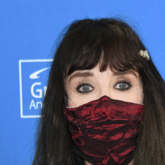 Isabelle Adjani, masquée - Photocall du film "Soeurs" - Festival du film Francophone d'Angoulême 2020 le 31 Août 2020. © Guirec Coadic / Bestimage