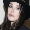 Isabelle Adjani lors de la soirée en l'honneur du don de C.Chao d'une broche de sa collection "Annual Butterfly" à la Galerie de Bijoux du Musée des Arts Décoratifs de Paris, hiver 2020. © Julio Piatti/Bestimage