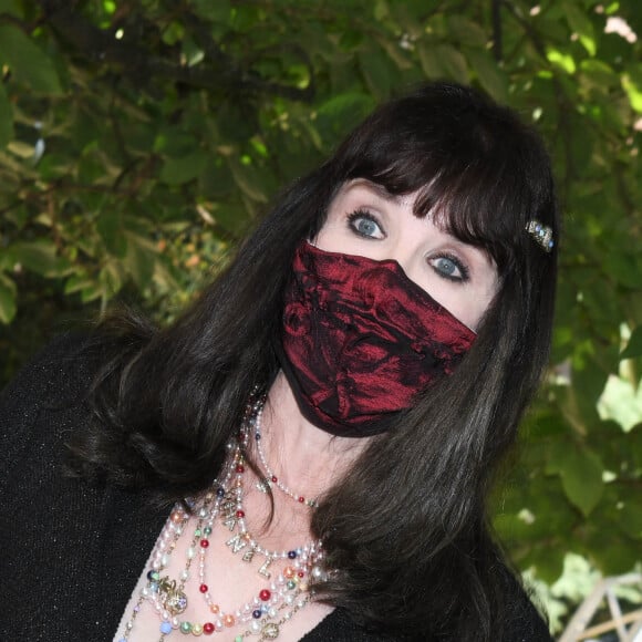 Isabelle Adjani, masquée - Photocall du film "Soeurs" - Festival du film Francophone d'Angoulême 2020 le 31 Août 2020. © Guirec Coadic / Bestimage