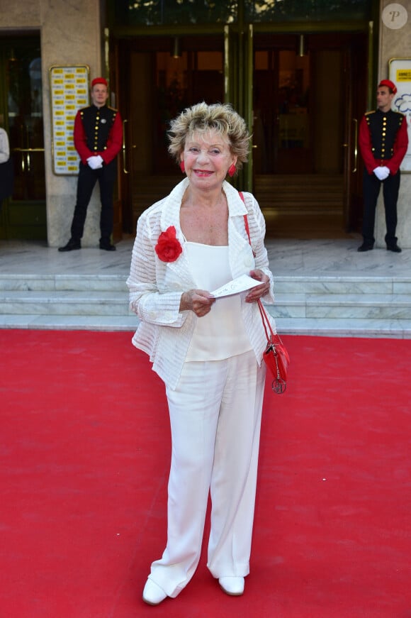 Annie Cordy - 21ème Gala "Musique contre l'oubli" au profit d'Amnesty International au Thêatre Des Champs-Elysées à Paris le 17 juin 2015. 