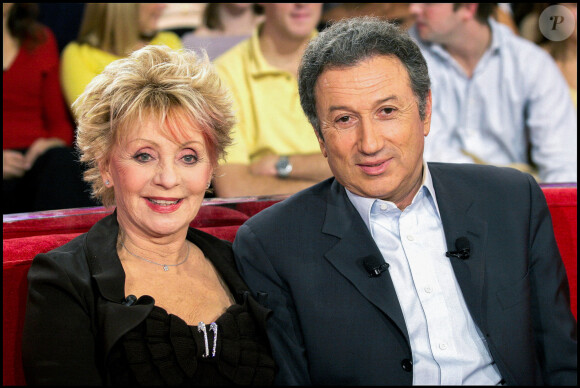 Annie Cordy et Michel Drucker sur le plateau de "Vivement Dimanche".