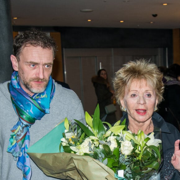 Annie Cordy et Jean-Paul Rouve - Première du film "Les Souvenirs" à Bruxelles en Belgique le 19 janvier 2015. 