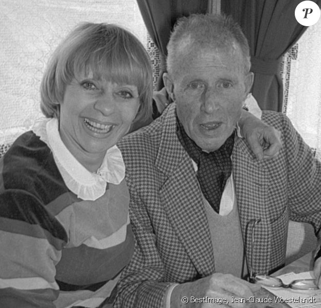 Exclusif - Annie Cordy et son mari François-Henri Bruno lors d'une tournée en Auvergne. © Jean-Claude Woestelandt / Bestimage