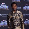Chadwick Boseman à la première de 'Black Panther' à Hollywood, le 29 janvier 2018 © Chris Delmas/Bestimage