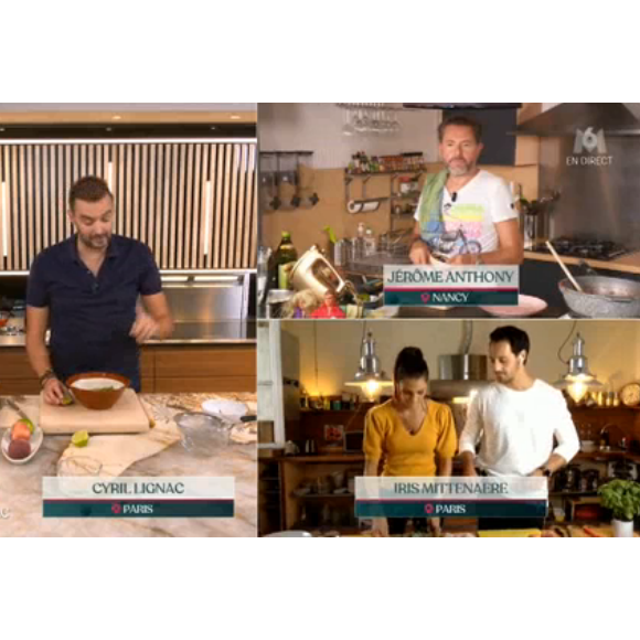 Iris Mittenaere et Diego el Glaoui dans "Tous en cuisine" - 7 septembre 2020, M6
