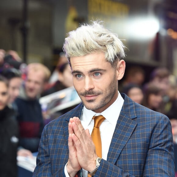 Zac Efron à la première de "Extremely Wicked, Shockingly Evil and Vile" au cinéma Curzon à Londres, le 24 avril 2019.