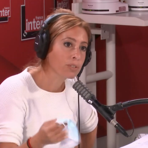 Léa Salamé reprise par la ministre de la Transition Écologique Barbara Pompili sur France Inter pour sa mauvaise utilisation du masque - 8 septembre 2020