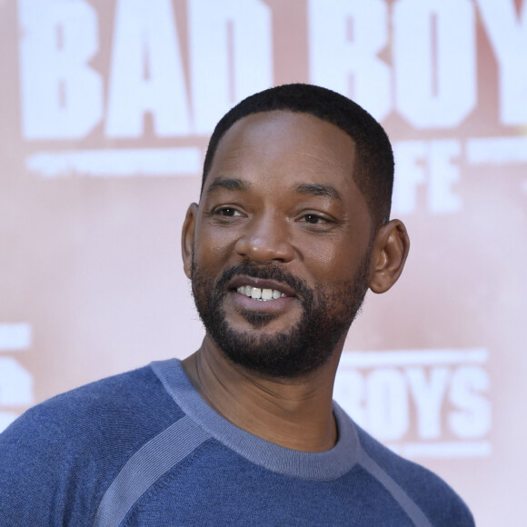 Will Smith lors du photocall du film "Bad Boys For Life" à Madrid, Espagne, le 8 janvier 2020.