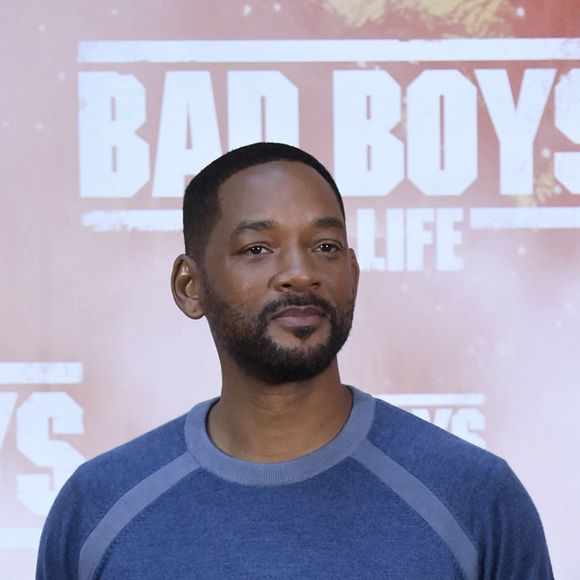 Will Smith lors du photocall du film "Bad Boys For Life" à Madrid, Espagne, le 8 janvier 2020.