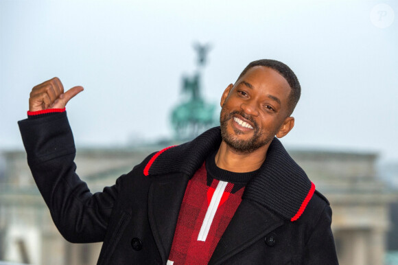 Will Smith lors du hotocall du film "Bad Boys For Life" à Berlin, Allemagne, le 7 janvier 2020.