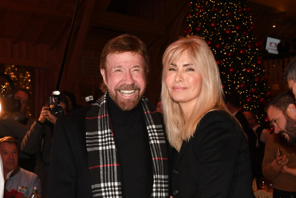 Chuck Norris et sa femme Gena O'Kelley à la soirée VIP Gut Aiderbichl Christmas Market à Henndorf en Autriche.