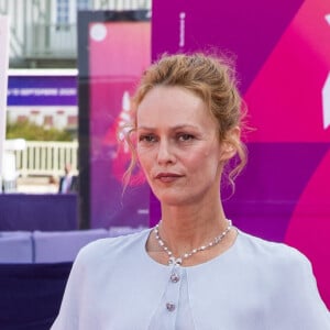 Vanessa Paradis, présidente du jury du 46e Festival du Cinéma Américain de Deauville, assiste à la première du film "Rouge". Le 11 septembre 2020 © Olivier Borde / Bestimage