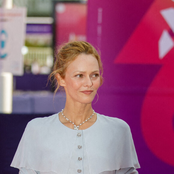 Vanessa Paradis, présidente du jury du 46e Festival du Cinéma Américain de Deauville, assiste à la première du film "Rouge". Le 11 septembre 2020 © Olivier Borde / Bestimage