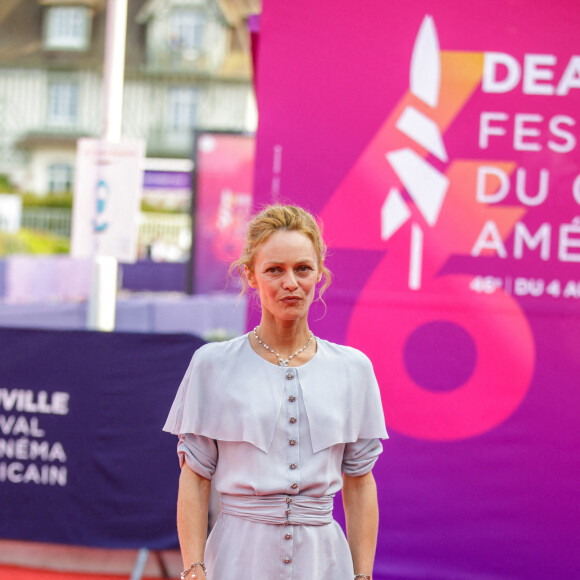 Vanessa Paradis, présidente du jury du 46e Festival du Cinéma Américain de Deauville, assiste à la première du film "Rouge". Le 11 septembre 2020 © Olivier Borde / Bestimage