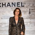 Irène Jacob assiste au dîner "Chanel x Madame Figaro" lors du 46ème Festival du Cinéma Américain de Deauville, le 11 septembre 2020. © Olivier Borde/Bestimage