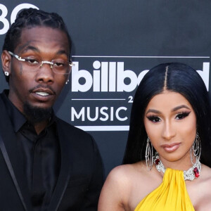 Offset et Cardi B - People à la soirée des "Billboard Music Awards 2019" au MGM Grand Garden Arena à Las Vegas. Le 1er mai 2019.