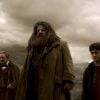 Daniel Radcliffe, Jim Broadbent et Robbie Coltrane dans le film "Harry Potter et le Prince de sang mêlé". 2009.