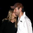  Exclusif- Enrique Iglesias et Anna Kourikova le 18 novembre 2009 à Miami. 