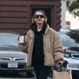 Exclusif - Ashley Tisdale est allée faire des courses avec son chien Ziggy dans le quartier de Los Feliz à Los Angeles, le 14 décembre 2019   