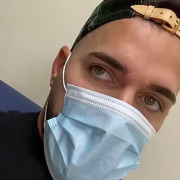 Thomas à l'hôpital le 18 septembre 2020.