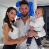 Nabilla et Thomas Vergara avec leur fils Milann (Instagram).