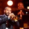Exclusif - Ibrahim Maalouf durant le premier jour d'enregistrement de l'émission de télévision "Nice Jazz Festival" au Théâtre de Verdure à Nice © Bruno Bebert/Bestimage 