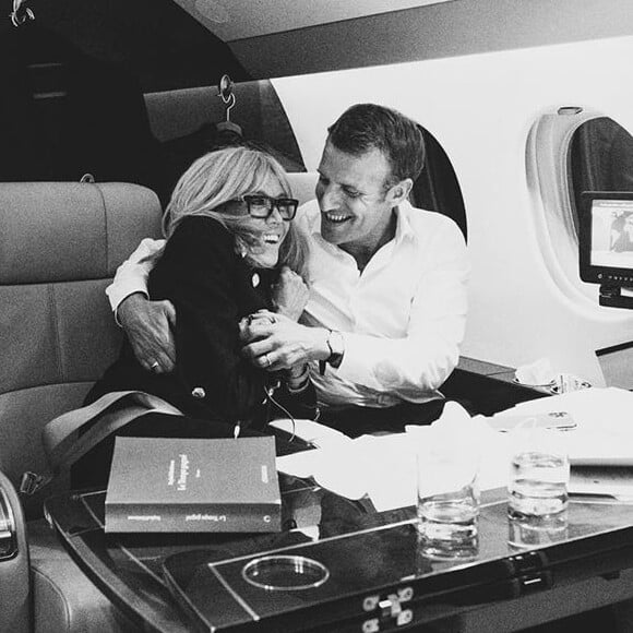 Emmanuel et Brigitte Macron sur Instagram, le 21 septembre 2020. ©️ Soazig de la Moissonnière / Présidence de la République