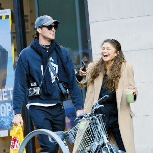 Zendaya et Jacob Elordi passent du bon temps à New York, le 3 février 2020.