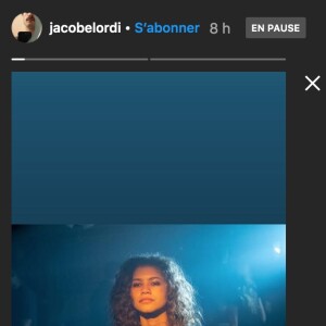 Jacob Elordi félicite son ex Zendaya sur Instagram. Le 22 septembre 2020.