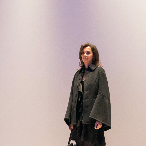 Karine Le Marchand lors du 34ème dîner du Conseil représentatif des institutions juives de France (CRIF) au Carrousel du Louvre à Paris, FRance, le 20 février 2019. © Stéphane Lemouton/Bestimage