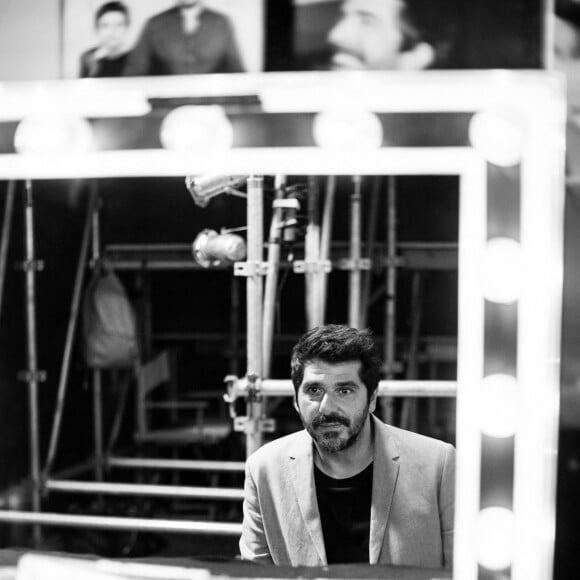 Exclusif - Patrick Fiori - Backstage de l'enregistrement de l'émission "300 Choeurs chantent Dassin" à Paris, qui sera diffusée le 25 septembre sur France 3.  © Tiziano Da Silva / Bestimage