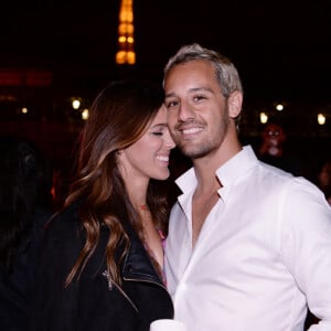 Iris Mittenaere (Miss France et Miss Univers 2016) et son compagnon Diego El Glaoui - Maëva Coucke fête son 26ème anniversaire sur la péniche "Pastel" avec ses amis à Paris le 27 juin 2020. © Rachid Bellak/Bestimage