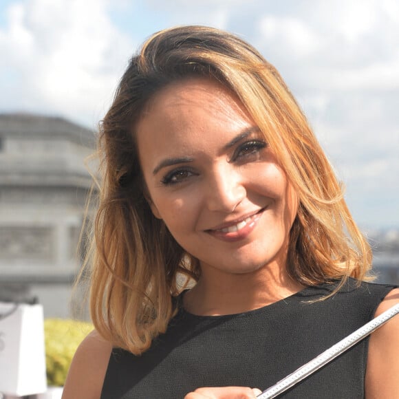 Valérie Bègue - Conférence de presse de l'association "Les bonnes fées" à Paris avec le comité Miss France à Paris le 03 septembre 2015. "Les bonnes fées" est une association caritative qui regroupe les anciennes Miss France.