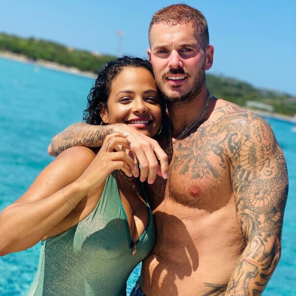 Christina Milian et M. Pokora sur Instagram.