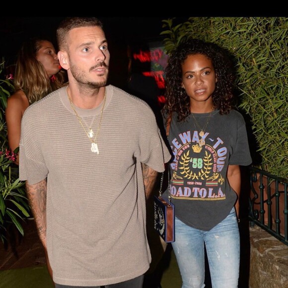 Christina Milian et M. Pokora sur Instagram.