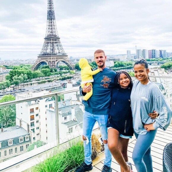 Christina Milian et M. Pokora sur Instagram.