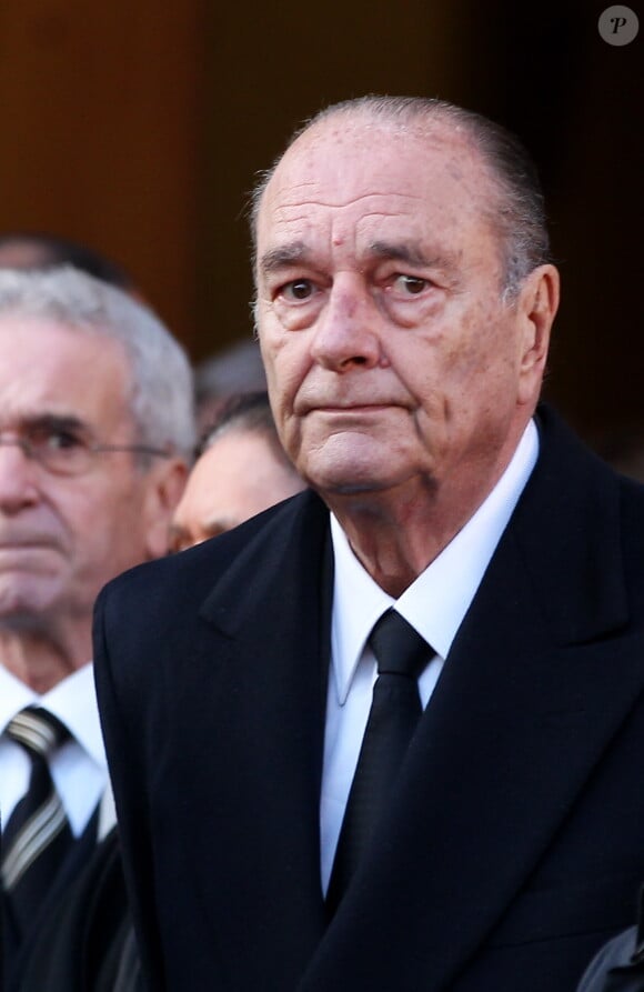 Jacques Chirac - Obsèques de Bernard Niquet, à Paris, 2011.