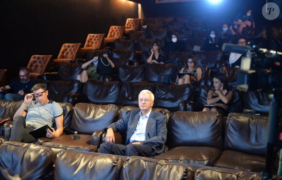 Exclusif - Michel Hazanavicius - Les membres du jury "Action Enfance Fait Son Cinéma" se réunissent à Paris le 18 septembre 2020. Le palmarès du festival est révélé à l'occasion d'une soirée de gala au Grand Rex le 24 septembre 2020. © Veeren / Bestimage