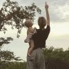 Diane Kruger et sa fille.
