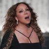 Mariah Carey chante son prochain single Save the Day au Billie Jean King National Tennis Center, le 14 septembre 2020 