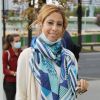 Exclusif - Léa Salamé arrive aux studios de Radio France à Paris. © Panoramic / Bestimage