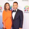 Chrissy Teigen et son mari John Legend - Les célébrités lors du gala de charité du 50ème anniversaire de Sesame Workshop à Cipriani Wall Street à New York, le 29 mai 2019.