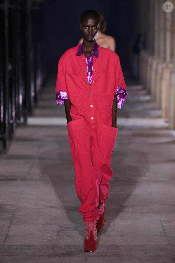 Défilé de mode prêt-à-porter printemps-été 2021 "Isabel Marant" à Paris. Le 1er octobre 2020.