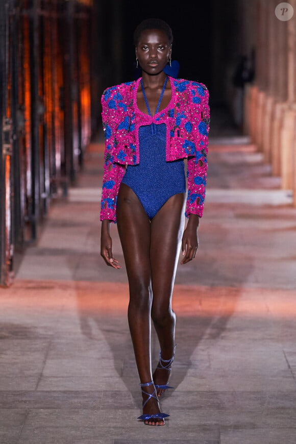 Défilé de mode prêt-à-porter printemps-été 2021 "Isabel Marant" à Paris. Le 1er octobre 2020.