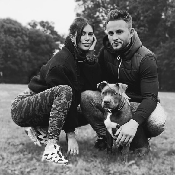 Maeva Martinez et son fiancé Julien, photo Instagram du 1er octobre 2020
